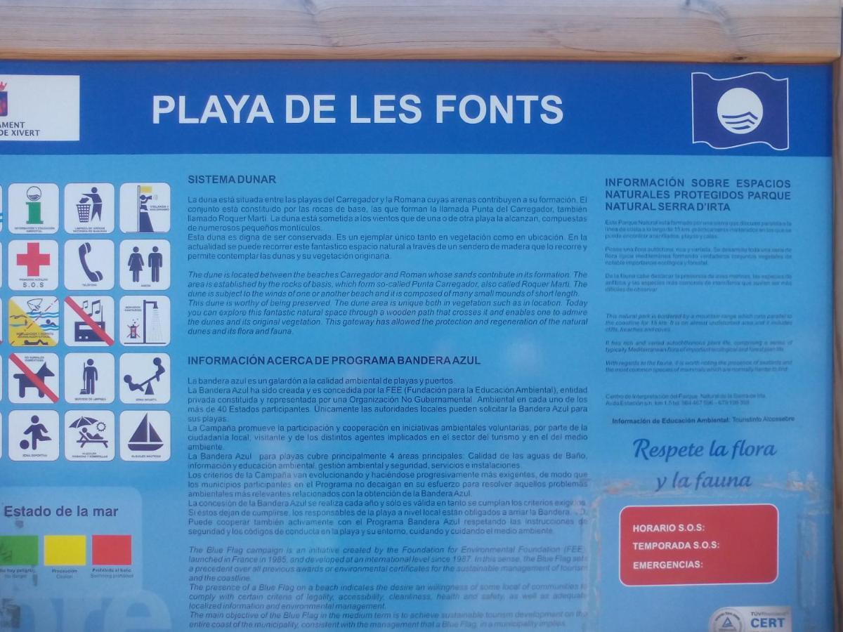 Apartamentos Alcossebre "El Faro Apartaments Alcossebre" Piscina, Playa Y Diversion エクステリア 写真